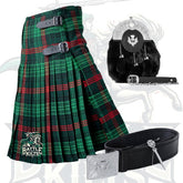 Battle Of Kilts Men’s Tartan Kilt Outfit – 5-Piece Scottish Set with Premium Accessories